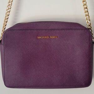 Michael Kors Purple Crossbody Bag
